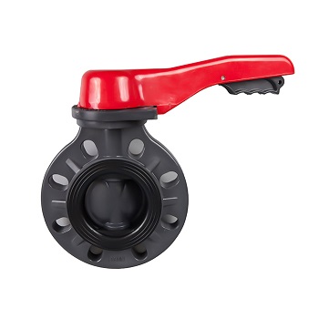 BUTTERFLY VALVE(LEVER) FRPP